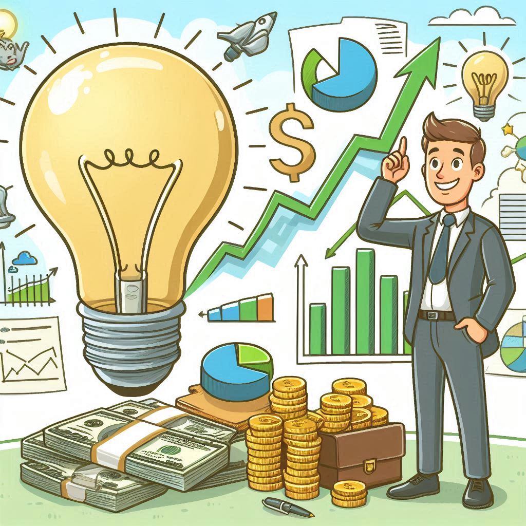 entrepreneur coming up with the next big idea